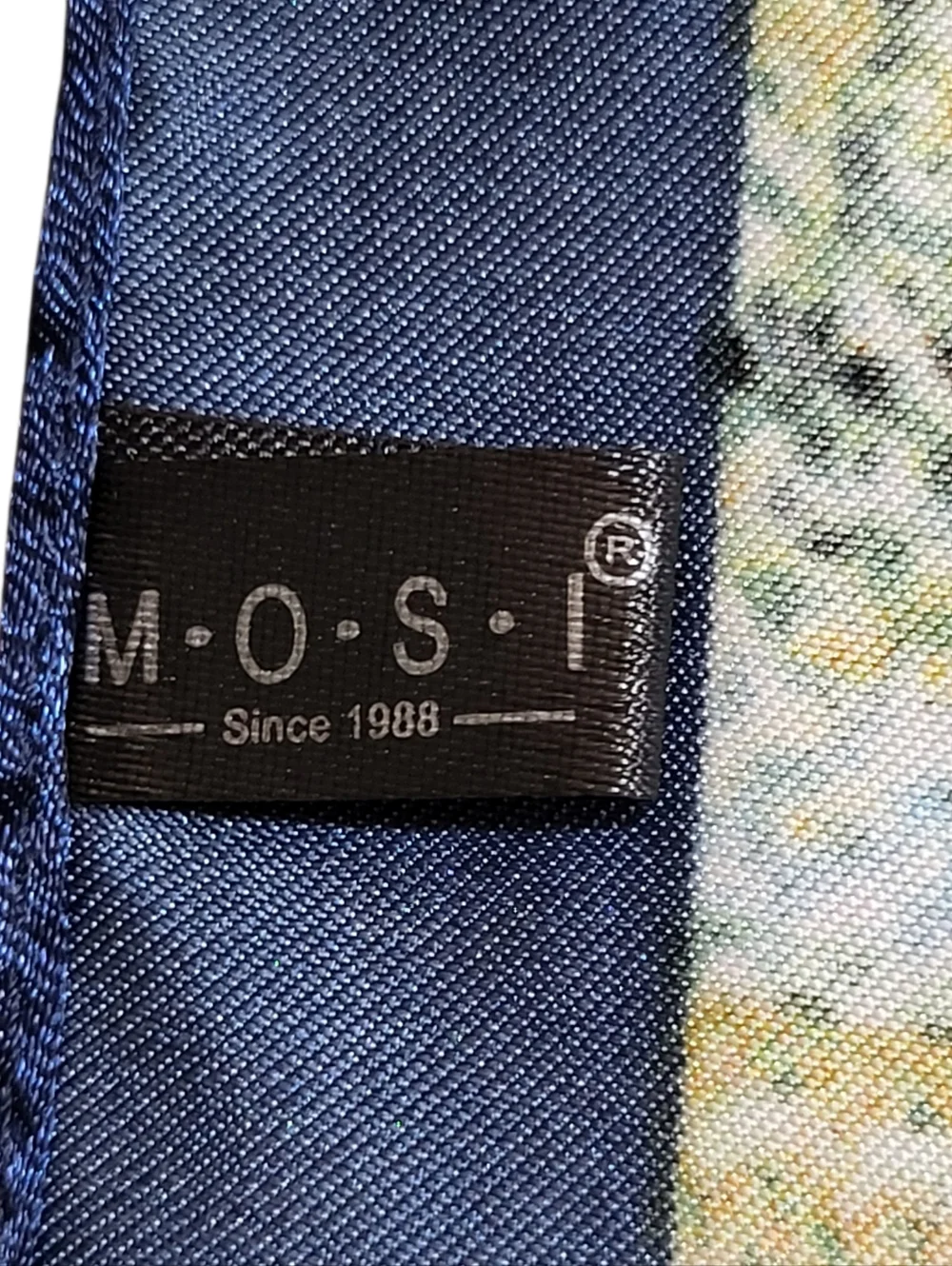 Vintage 90's MOSI Satin Scarf Parisian Cafe at Night Large 35